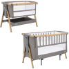 Кроватка Tutti Bambini трансформер 2 в 1 CoZee XL light gray (211209/3590)