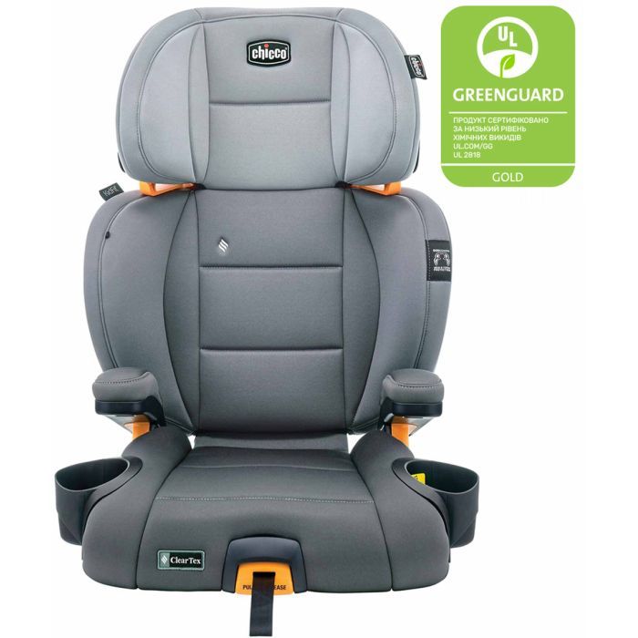 Автокресло Chicco KidFit ClearTex Plus Серое (79627.12.07) изображение 2