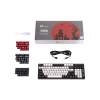 Клавиатура Akko 3098S Dracula 98Key CS Silver Hot-swappable USB UA RGB Black (6925758616799) изображение 2