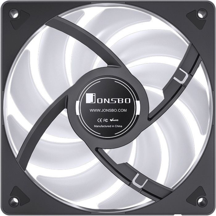 Кулер для корпуса JONSBO SL-120BR Black изображение 10