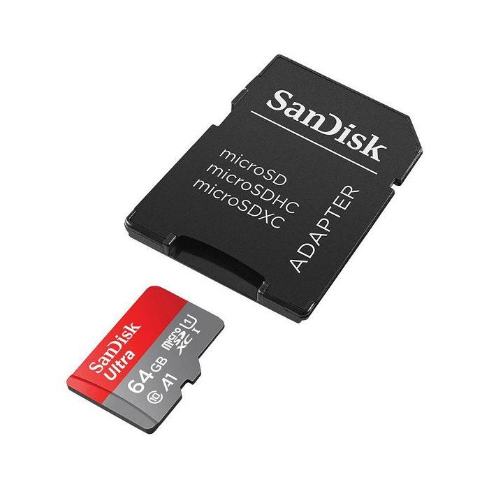 Карта памяти SanDisk 64GB microSD class 10 UHS-I Ultra (SDSQUAB-064G-GN6MA) изображение 2