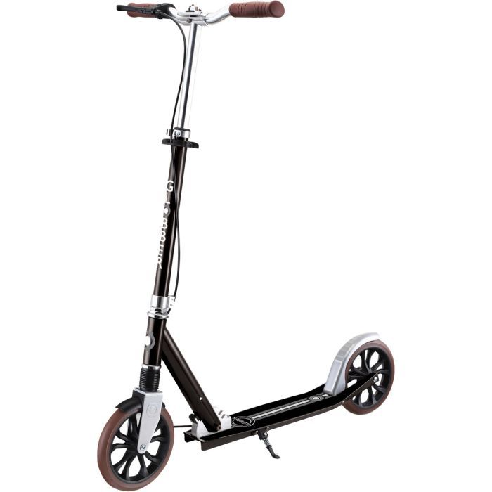 Самокат Globber NL205 Deluxe з ручним гальмом Чорний (685-120)