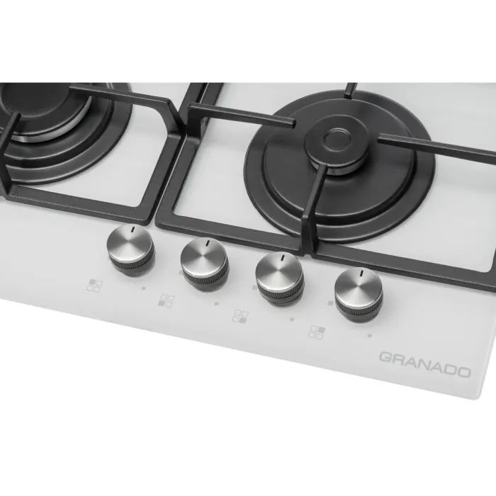 Варочна поверхня GRANADO GGH 62-104 white glass зображення 10