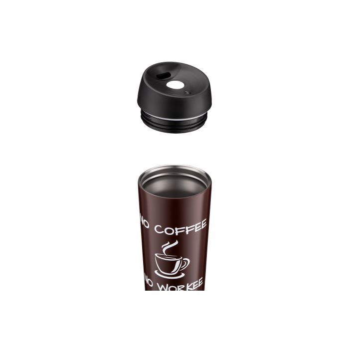 Термокружка Ardesto Coffee Time 450 мл Чорна (AR2645BC) зображення 10