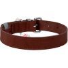 Ошейник для животных WAUDOG Classic кожаный 35 мм х 46-60 см коричневый (02396) изображение 2