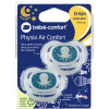 Пустушка Bebe Confort Physio Air, світиться в темряві, 2 шт, 0/6 міс (Blue Octopus) (3104201940) зображення 5