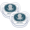 Пустышка Bebe Confort Physio Air, светящийся в темноте, 2 шт, 0/6 мес (Blue Octopus) (3104201940)