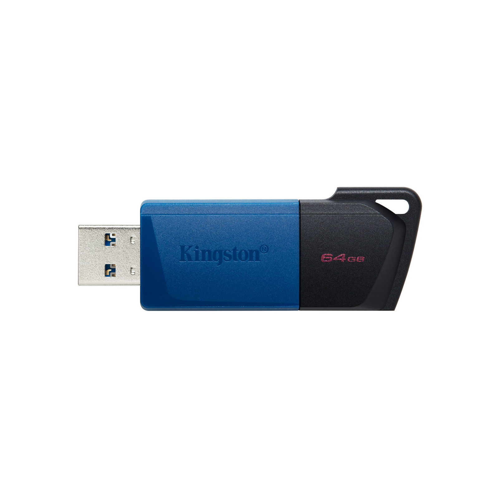 USB флеш накопитель Kingston 2x64GB DataTraveler Exodia M Black/Blue USB 3.2 (DTXM/64GB-2P) изображение 3