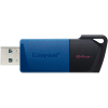USB флеш накопичувач Kingston 2x64GB DataTraveler Exodia M Black/Blue USB 3.2 (DTXM/64GB-2P) зображення 3