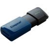 USB флеш накопитель Kingston 2x64GB DataTraveler Exodia M Black/Blue USB 3.2 (DTXM/64GB-2P) изображение 4