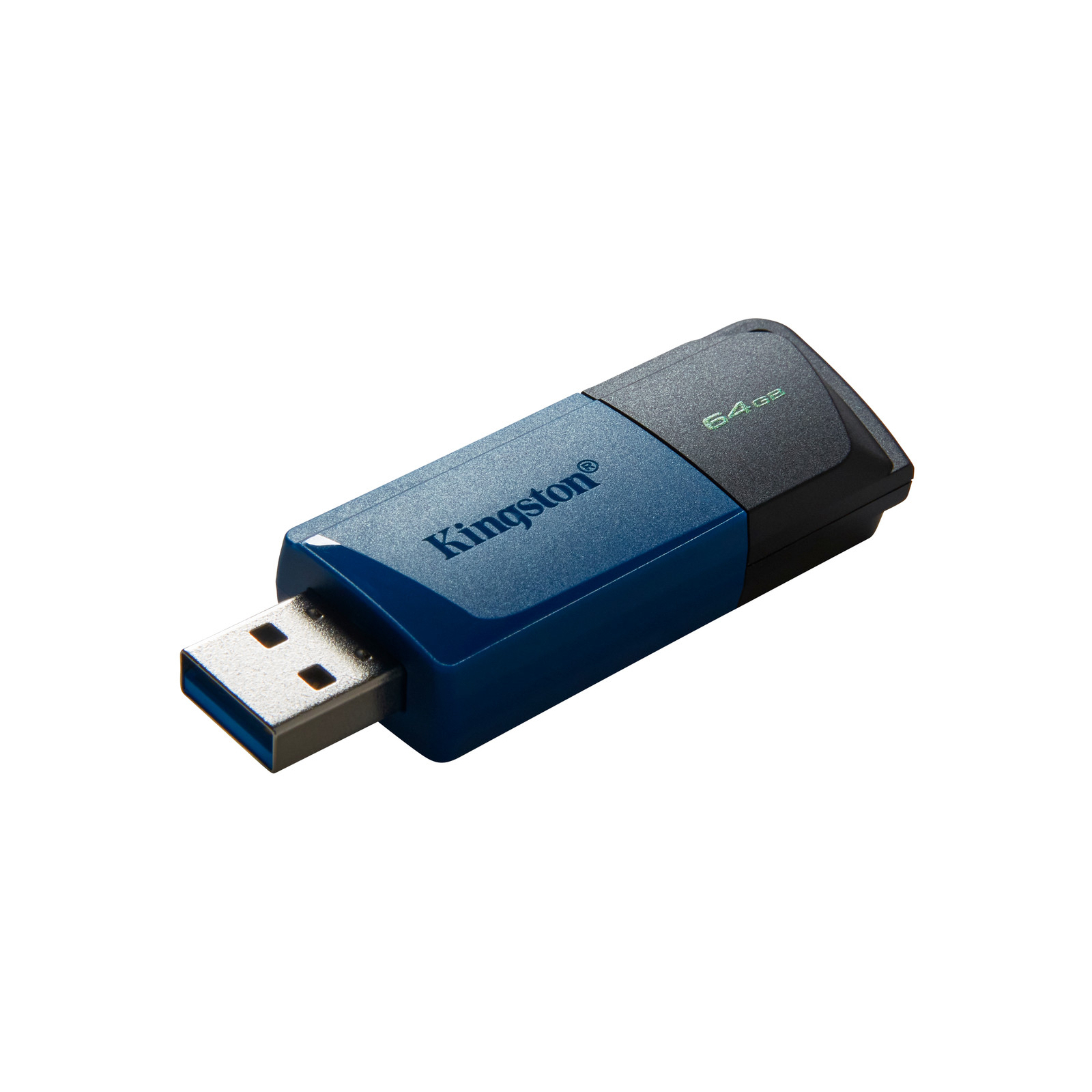 USB флеш накопичувач Kingston 2x64GB DataTraveler Exodia M Black/Blue USB 3.2 (DTXM/64GB-2P) зображення 5