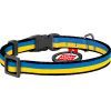 Нашийник для тварин WAUDOG Nylon з QR паспортом "Colors of freedom" пластиковий фастекс XS (278-4020) зображення 2