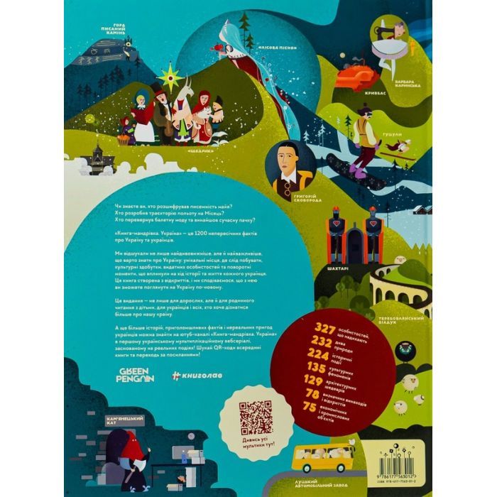 Книга Книга-мандрівка. Україна #книголав (9786177563012) зображення 2