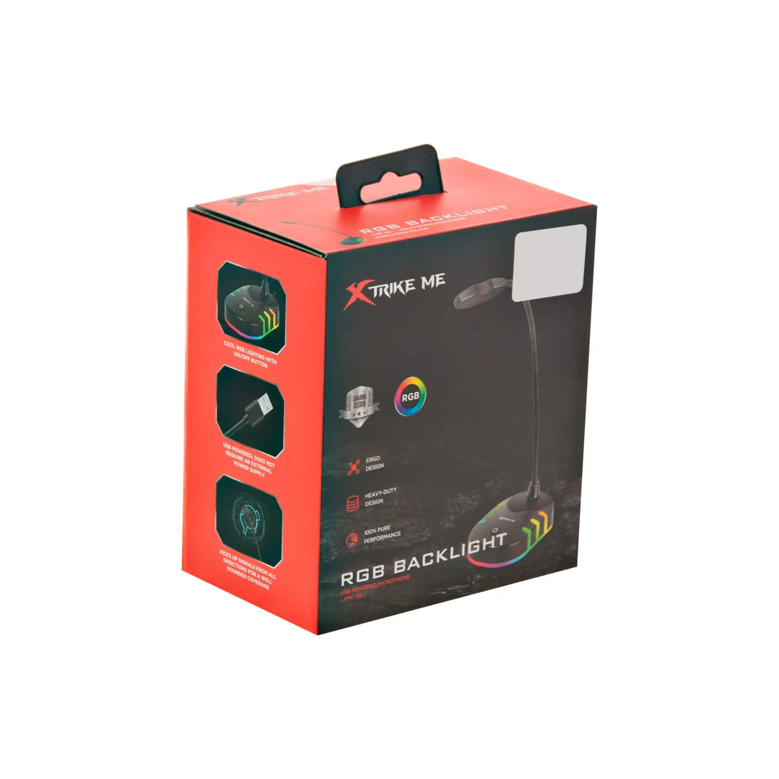 Мікрофон Xtrike ME XMC-02 RGB backlit USB (XMC-02) зображення 3