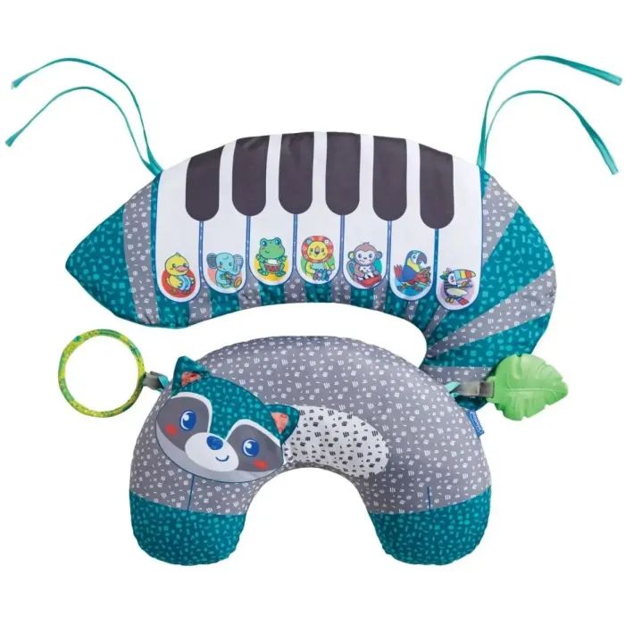 Развивающая игрушка Infantino Подушка-рояль 3-в-1 Енот (313021I)