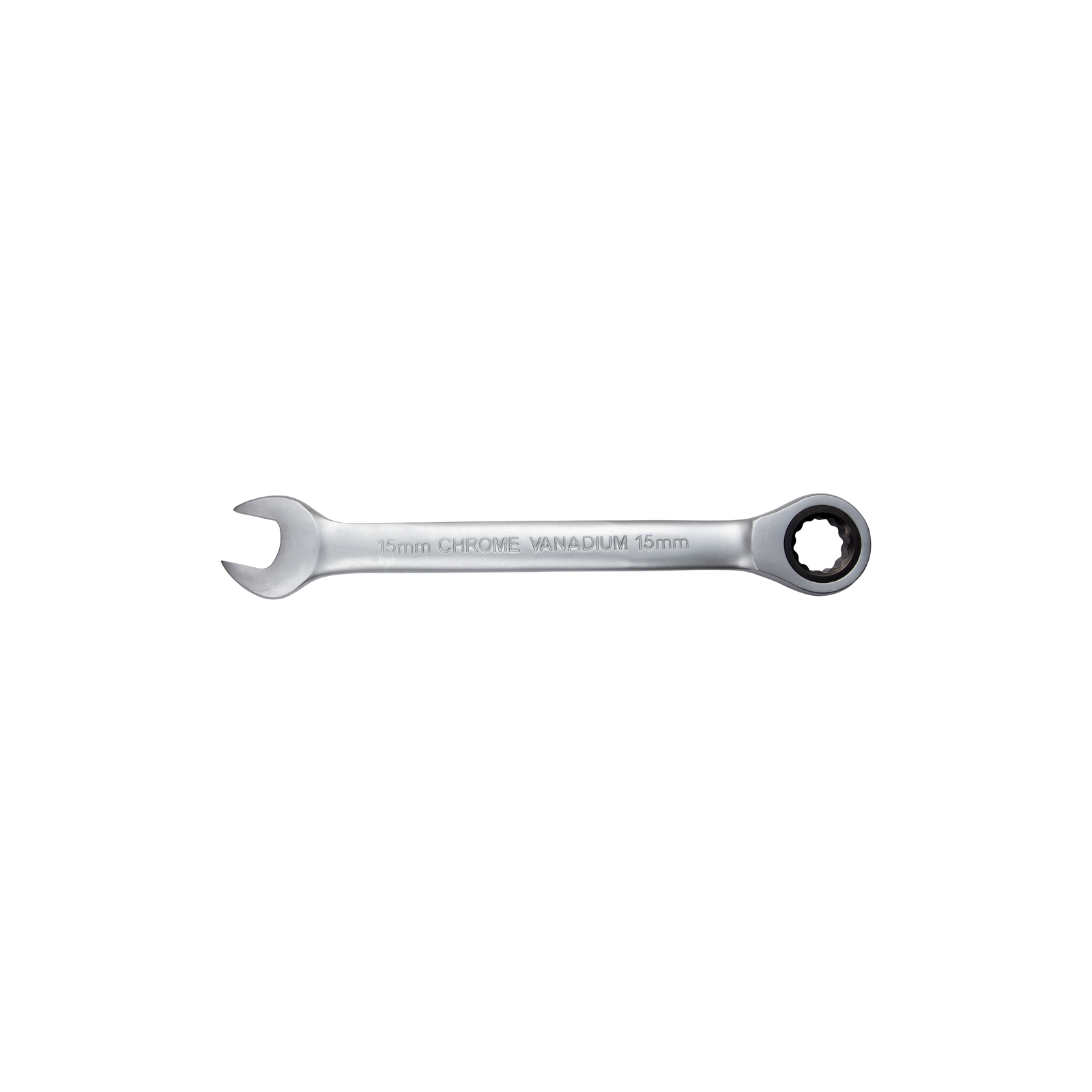 Ключ Sigma рожково-накидной с трещеткой 8мм CrV satine (6022081) изображение 2