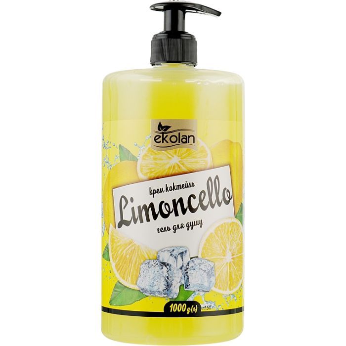 Гель для душа Ekolan Limoncello Крем-коктейль 1000 г (4820217131719)