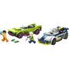 Конструктор LEGO City Переслідування маслкара на поліцейському автомобілі 213 деталей (60415) зображення 7