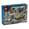 Конструктор LEGO City Переслідування маслкара на поліцейському автомобілі 213 деталей (60415) зображення 8