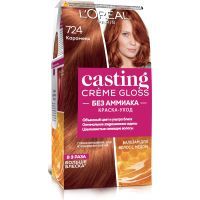 Краска для волос L'Oreal Paris Casting Creme Gloss 724 - Карамель 120 мл (3600521119600)