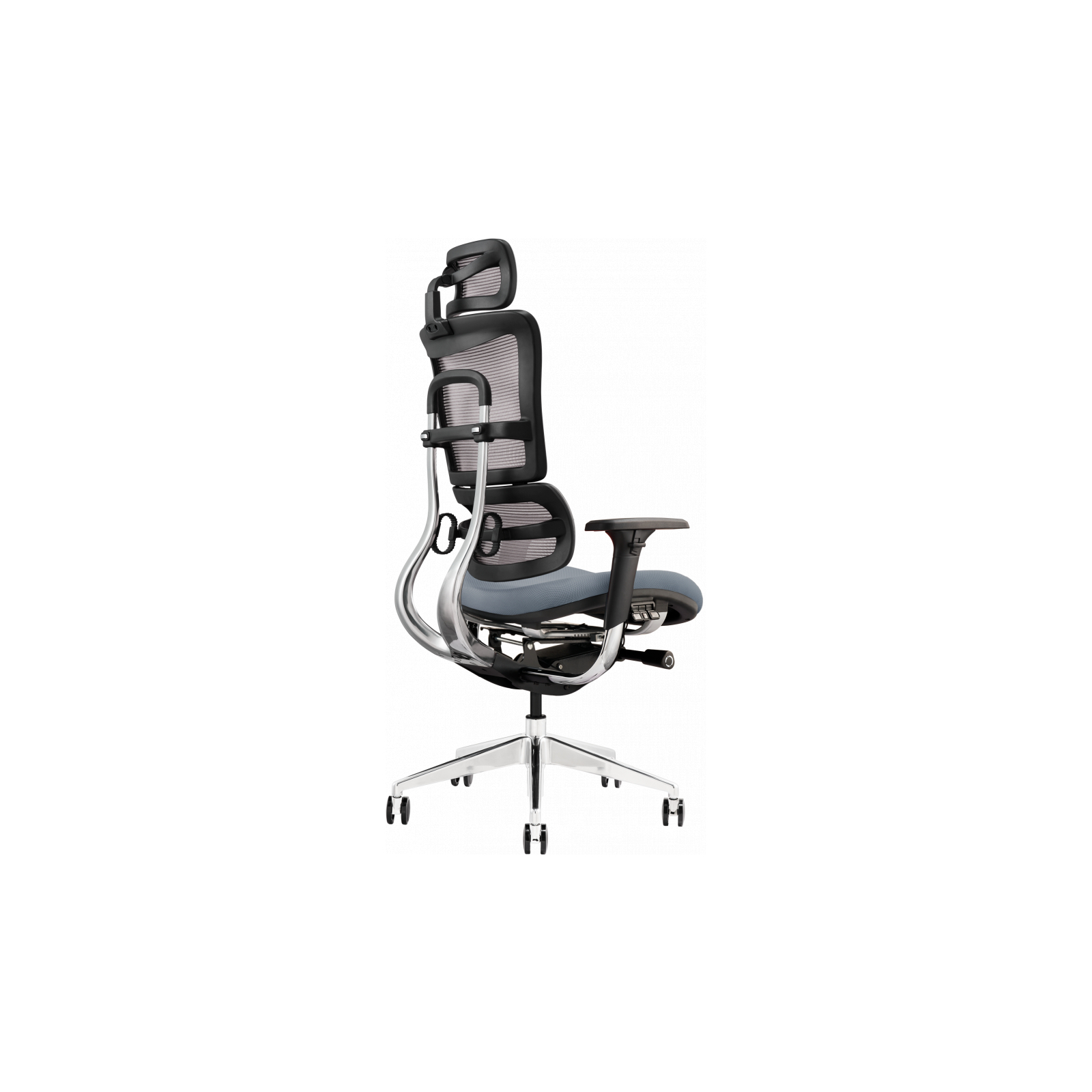 Офісне крісло GT Racer X-802 Bright Gray (X-802 Bright Gray (W-20 B-40)) зображення 3