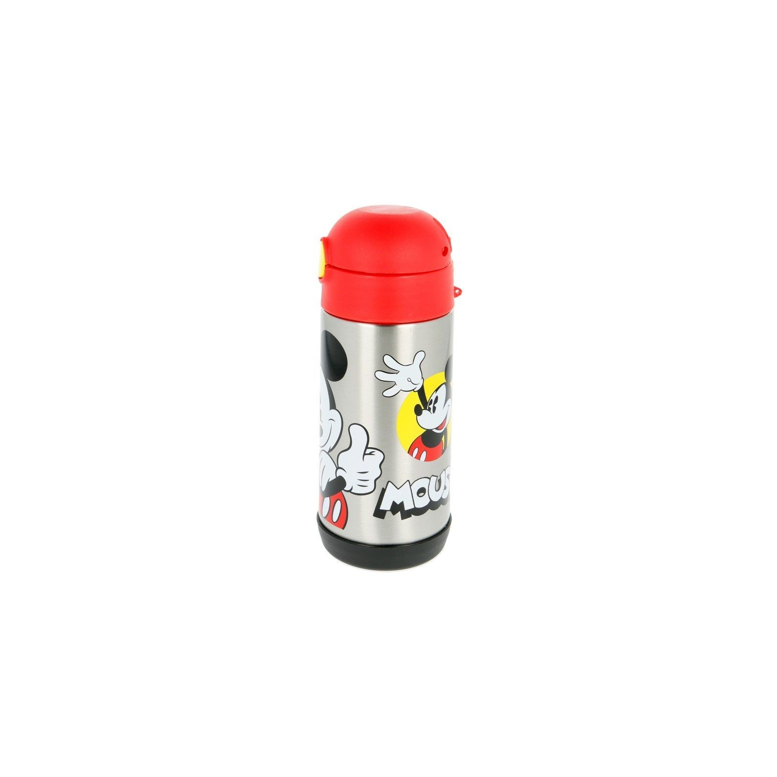 Поильник-непроливайка Stor Disney термос Mickey Mouse Trend Vacuum Steel Bottle 360 мл (Stor-44260)