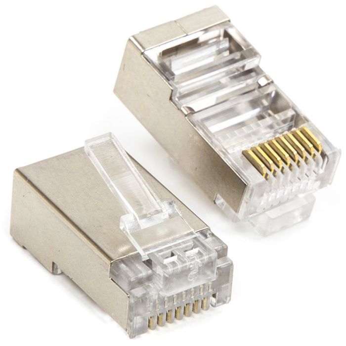 Коннектор RJ45 cat.5e FTP 8p8c * 100 PowerPlant (LYUS006)