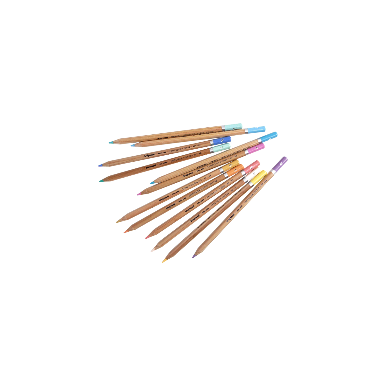 Олівці кольорові Bruynzeel EXPRESSION PASTEL, 12 кольорів (8712079468415) зображення 7