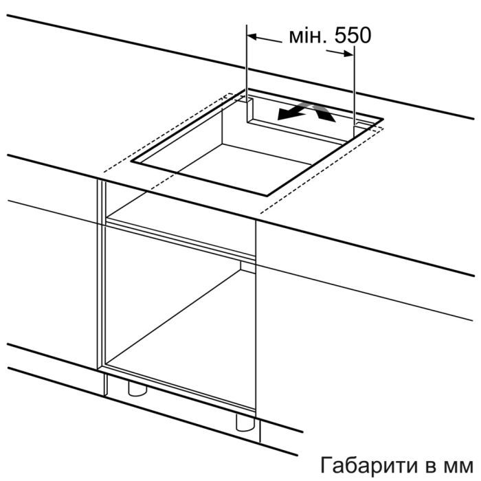 Варочна поверхня Bosch PIF612BB1E зображення 7