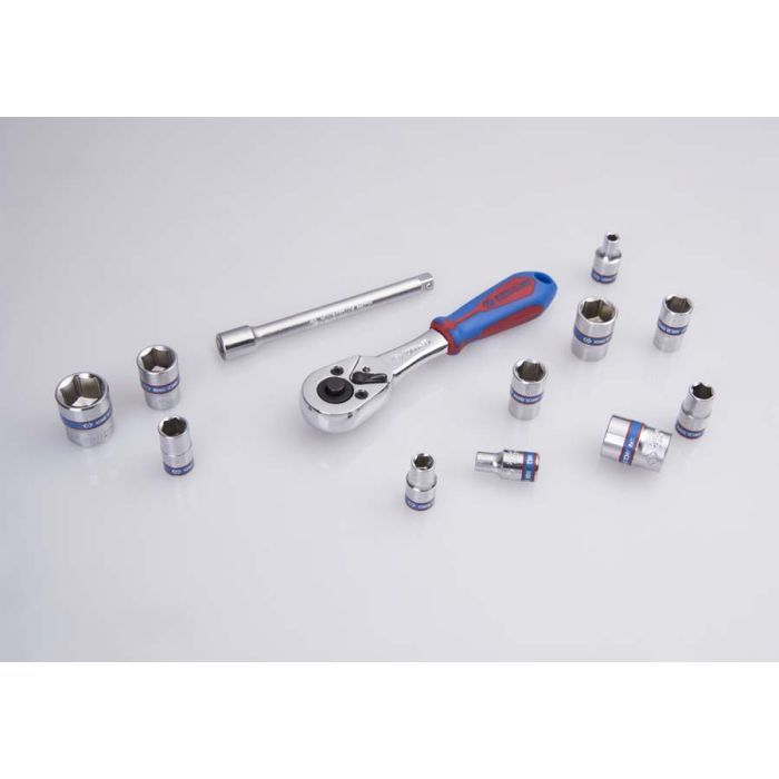 Набор головок KING TONY 1/4" 13 шт. (2313MR) изображение 5