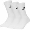 Шкарпетки Nike U NK NSW EVERYDAY ESSENTIAL CR 3PR DX5025-100 34-38 3 пари Білі (196148785685)