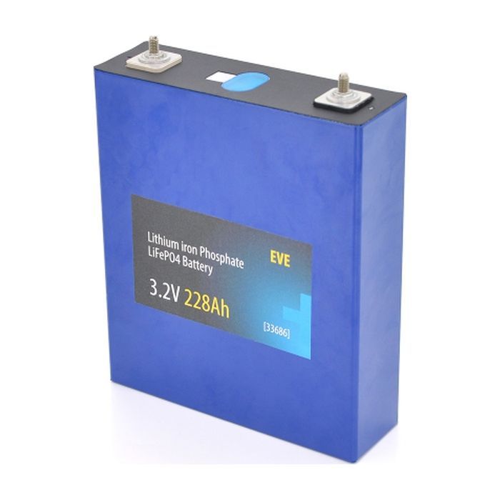 Батарея LiFePo4 EVE 3.2V 228AH (EVE-3.2V-228AH)