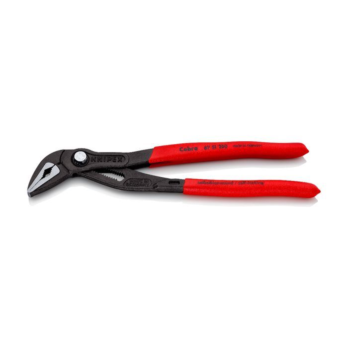Клещи KNIPEX сантехнические Cobra ES утонченные губки (87 51 250)