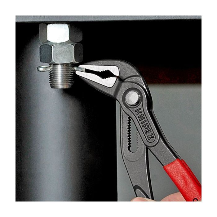 Клещи KNIPEX сантехнические Cobra ES утонченные губки (87 51 250) изображение 4