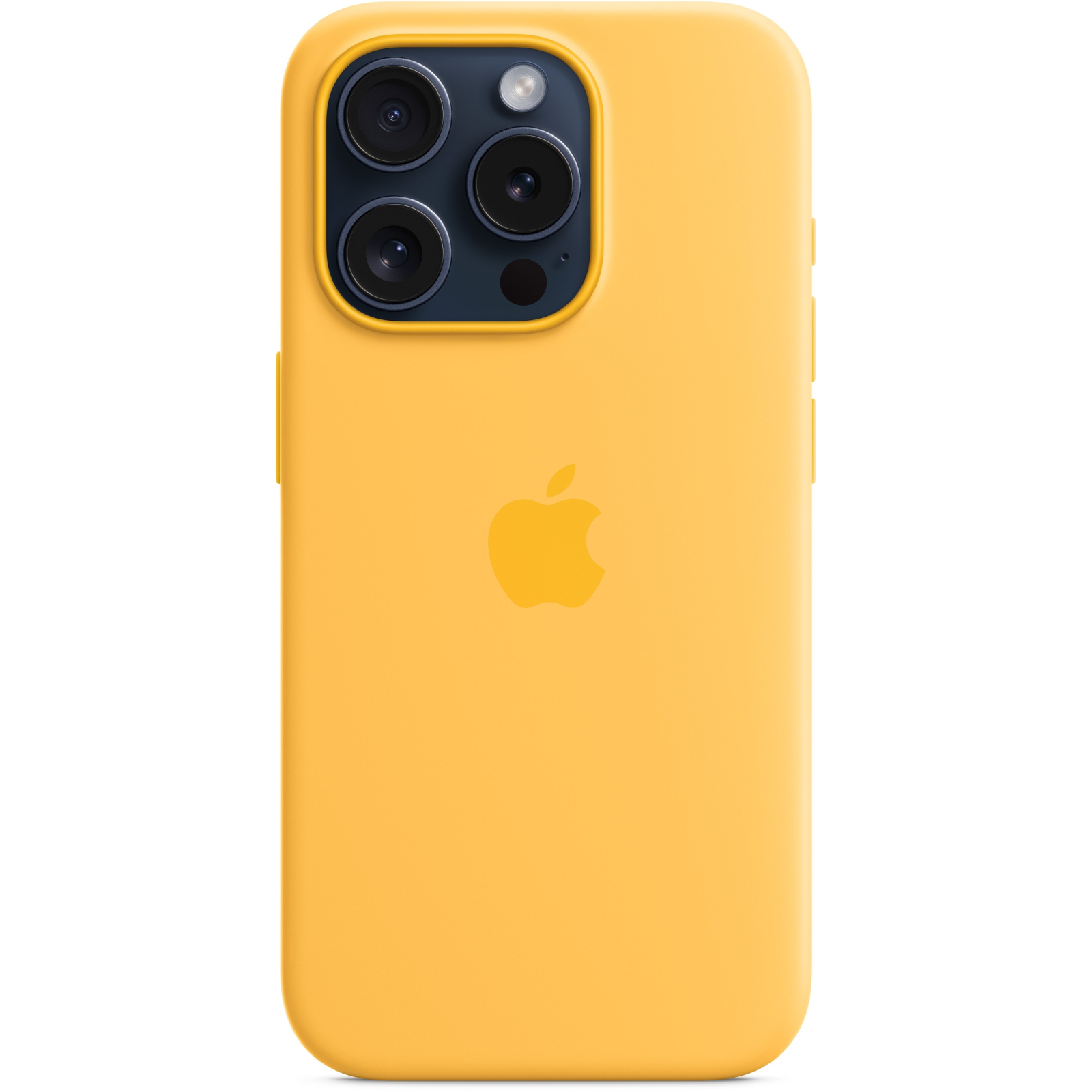 Чехол для мобильного телефона Apple iPhone 15 Pro Silicone Case with MagSafe - Sunshine,Model A3125 (MWNK3ZM/A) изображение 4