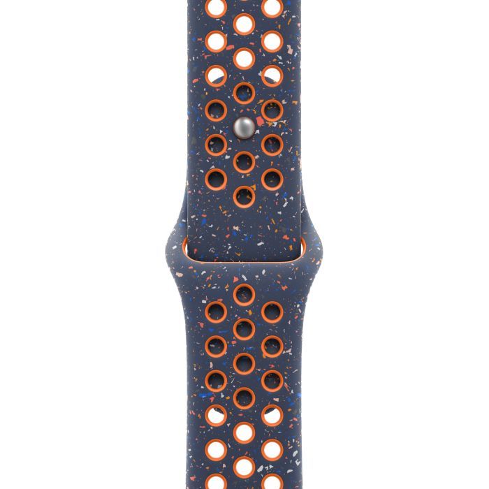 Ремінець до смарт-годинника Apple 45mm Blue Flame Nike Sport Band - S/M (MUV83ZM/A) зображення 2