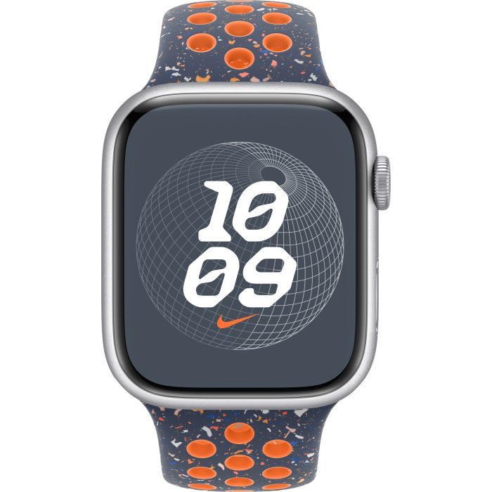 Ремінець до смарт-годинника Apple 45mm Blue Flame Nike Sport Band - S/M (MUV83ZM/A) зображення 3