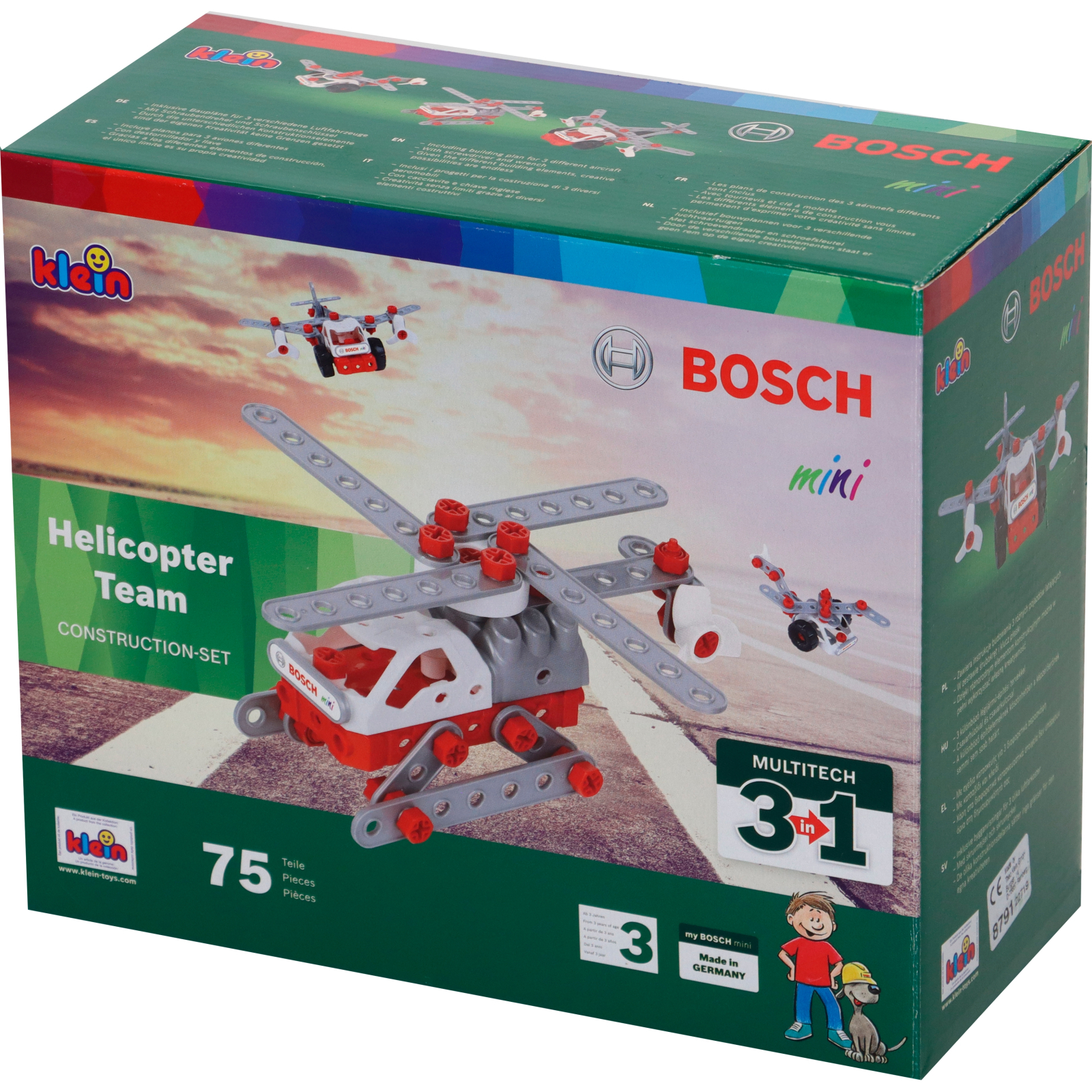 Игровой набор Bosch Вертолёт (8791) изображение 11