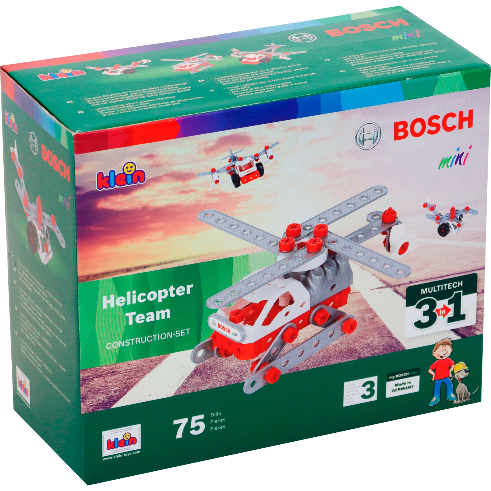 Игровой набор Bosch Вертолёт (8791) изображение 9