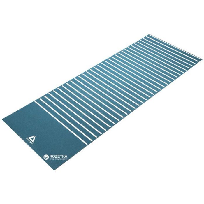 Коврик для йоги Reebok Double Sided 4mm Yoga Mat чорний RAYG-11030BK (885652015196) изображение 4