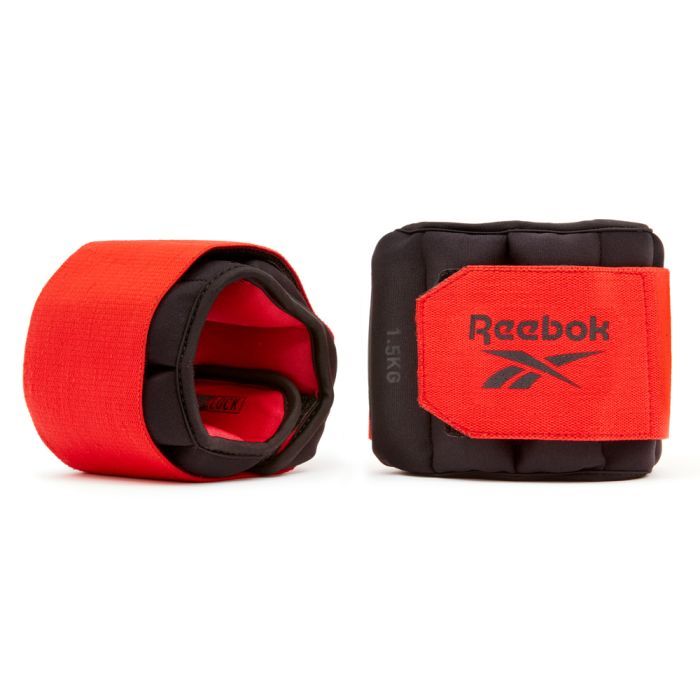 Утяжелитель Reebok Flexlock Ankle Weights чорний, червоний RAWT-11270 0.5 кг (885652017237) изображение 8 Утяжелитель Reebok Flexlock Ankle Weights чорний, червоний RAWT-11270 0.5 кг (885652017237) изображение 8