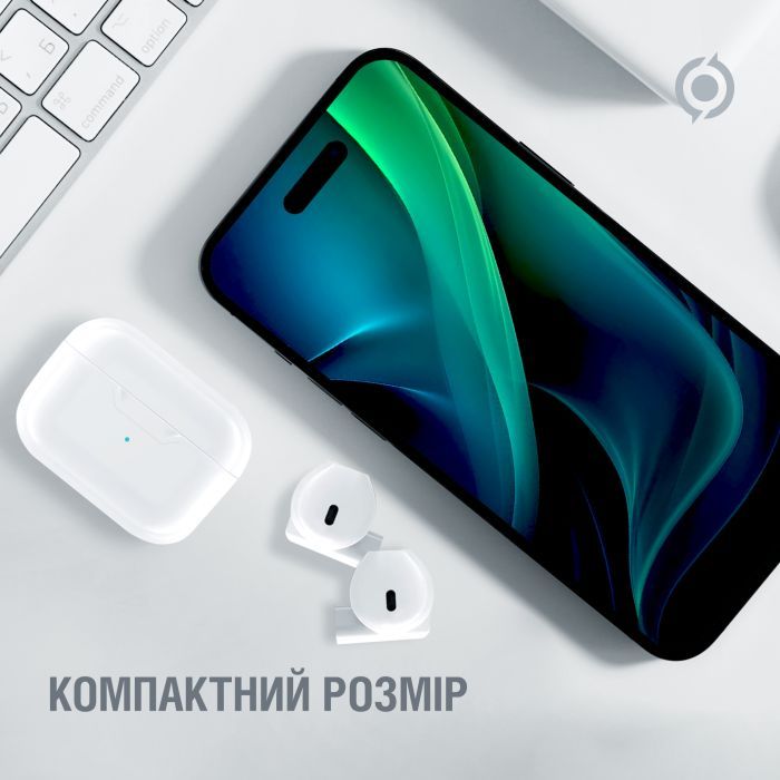 Наушники Piko TWS-MiniJack White (1283126583407) изображение 5