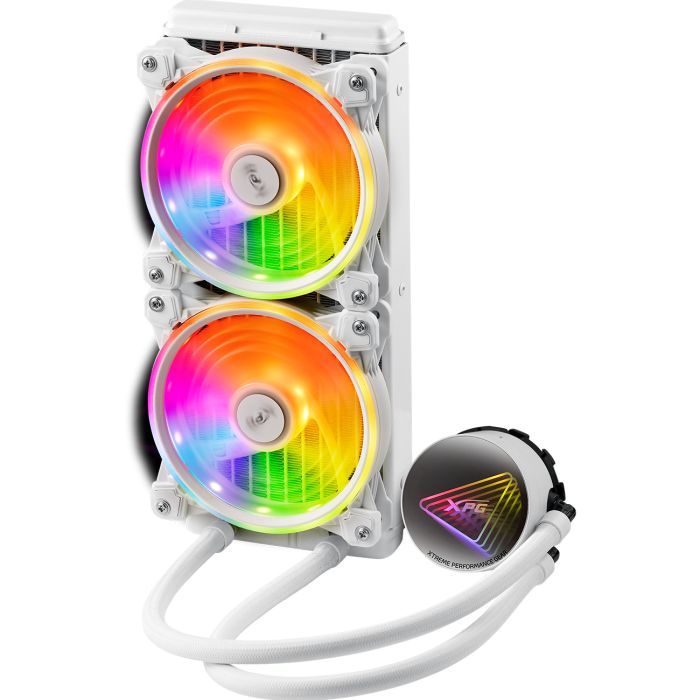 Система жидкостного охлаждения ADATA LEVANTEX240-WHCWW изображение 2