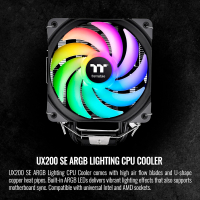 Кулер для процессора ThermalTake UX 200 SE (CL-P105-AL12SW-A) изображение 12