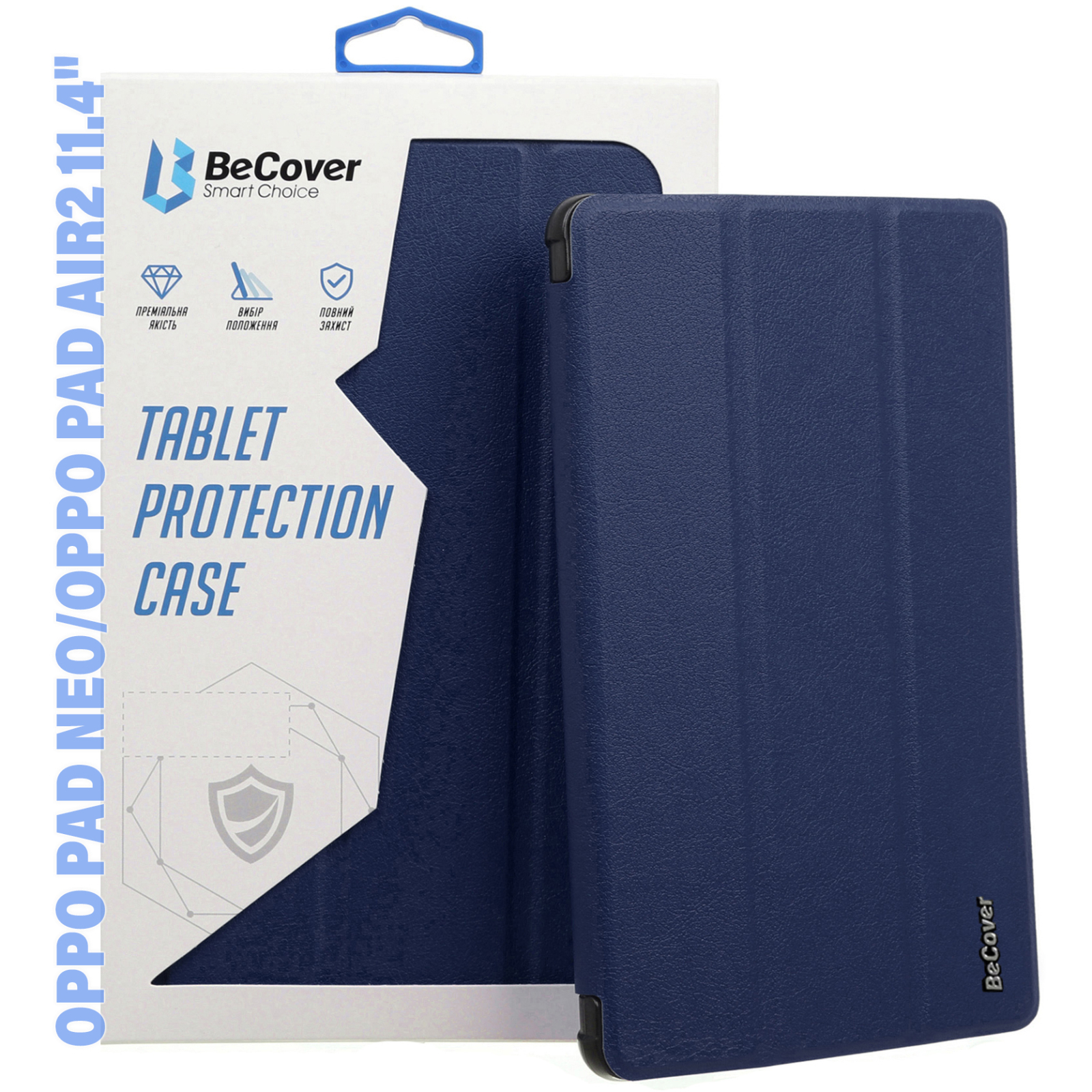 Чехол для планшета BeCover Smart Case Oppo Pad Neo (OPD2302)/ Oppo Pad Air2 11.4" Deep Blue (710742)