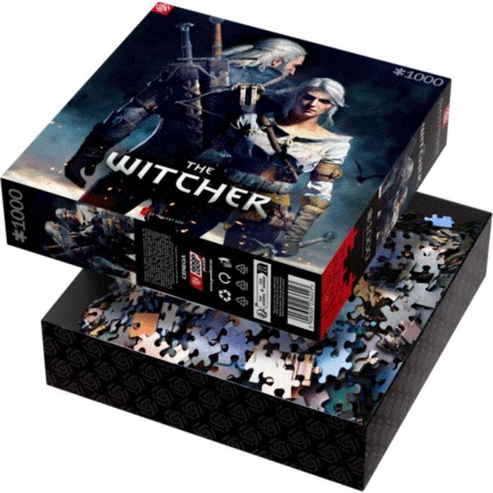 Пазл GoodLoot Witcher: Geralt & Ciri 1000 элементов (5908305236023) изображение 2