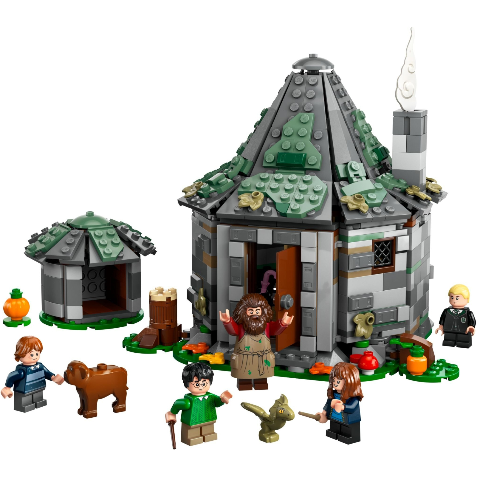 Конструктор LEGO Harry Potter Хатинка Геґріда: Несподівані гості 896 деталей (76428) зображення 2