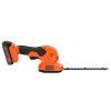 Кусторез Black&Decker 18 В, 2Ah, насадки- 20 см/8 мм, 10 см/18 мм, (BCSS18D1) изображение 4