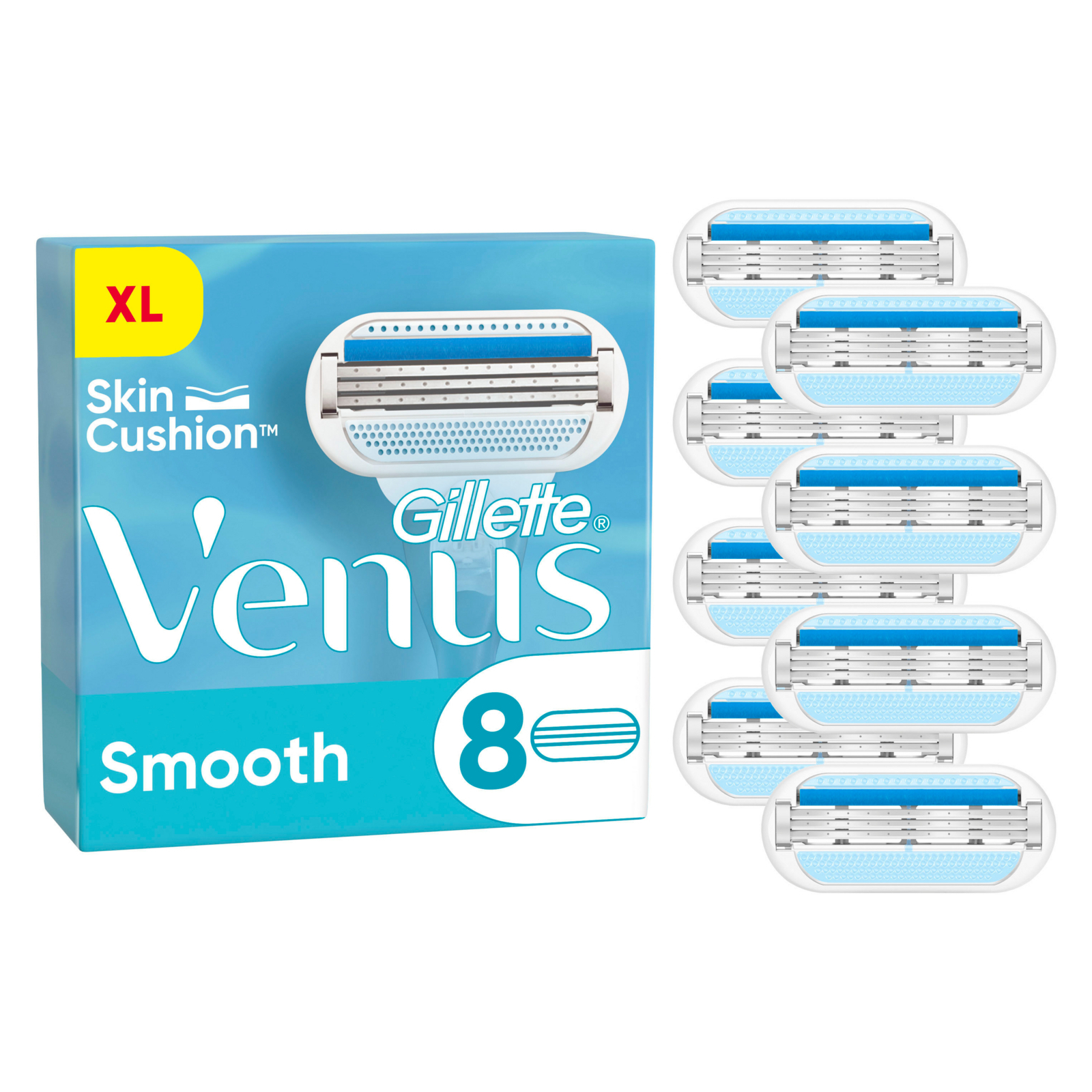 Сменные кассеты Gillette Venus Smooth 8 шт. (7702018365067)