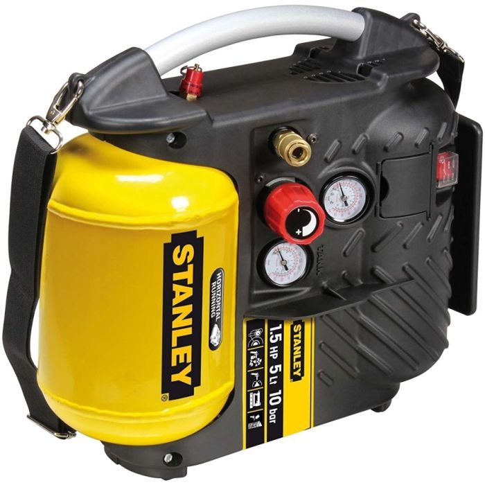 Компресор Stanley DN 200/10/5, 180 л/хв, 1.1 кВт, 9,7 кг (DN200/10/5) зображення 2